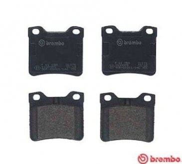 Тормозные колодки, дисковый тормоз.) BREMBO P61058 (фото 1)