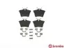 Тормозные колодки дисковые BREMBO (P61079) изображение 1
