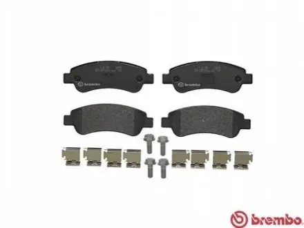 Тормозные колодки дисковые BREMBO P61091