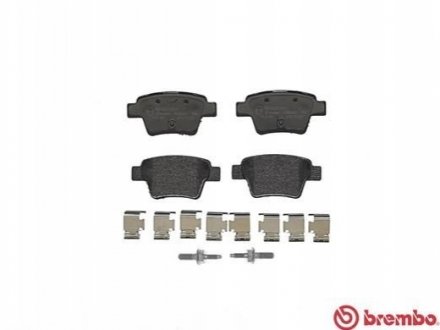 Тормозные колодки, дисковый тормоз.) BREMBO P61100