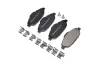 Комплект гальмівних колодок передн, PEUGEOT 3008, 3008 I, 308, 308 I, 408 1.2-2.0D 09.07 BREMBO (P61101) зображення 1