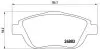 Тормозные колодки дисковые BREMBO (P61103) изображение 2
