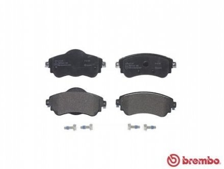 Тормозные колодки дисковые BREMBO P61105 (фото 1)