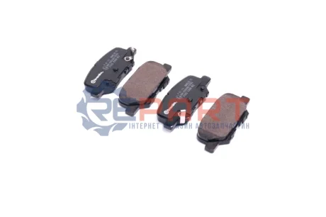 Колодки гальмівні (задні) Citroen C4 Aircross/Mazda 6/Mitsubishi Outlander III/Peugeot 4008 12- BREMBO P61111 Купити в Україні