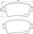 Комплект гальмівних колодок задн, CITROEN JUMPY III, SPACETOURER FIAT SCUDO, ULYSSE OPEL VIVARO C, ZAFIRA LIFE PEUGEOT EXPERT, TRAVELLER TOYOTA PROACE, PROACE VERSO 1.5D-Electric 02.16 BREMBO (P61133) зображення 2