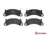 Тормозные колодки PORSCHE 911 11- BREMBO (P65025) изображение 1