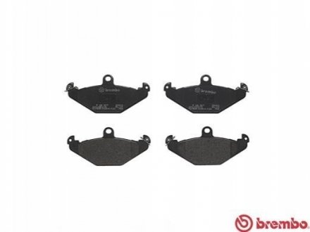 Тормозные колодки, дисковый тормоз.) BREMBO P68017