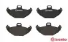 Тормозные колодки, дисковый тормоз.) BREMBO (P68021) изображение 1