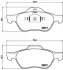 Тормозные колодки дисковые BREMBO (P68029) изображение 1