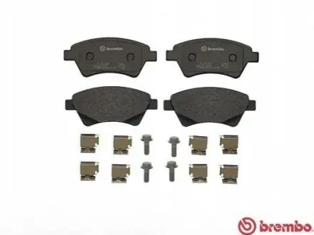 Комплект гальмівних колодок передн, RENAULT GRAND SCENIC II, KANGOO, KANGOO EXPRESS, MEGANE II, SCENIC II 1.4-2.0D 10.01 BREMBO P68034