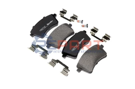 Колодки гальмівні (передні) Renault Kangoo 08- BREMBO P68044 Купити в Україні