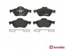 Комплект гальмівних колодок передн, RENAULT CLIO III, GRAND SCENIC II, MEGANE II, SCENIC II 1.4-2.0D 09.02 BREMBO (P68048) зображення 1
