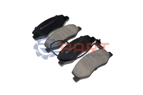 Колодки гальмівні (задні) Renault Master III/Opel Movano B/Nissan NV400 10- (+датчик/к-кт)(спарка) BREMBO P68061 Купити в Україні
