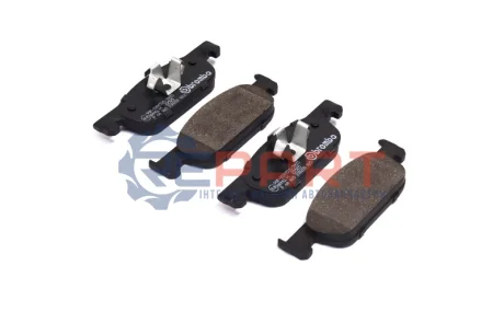 Колодки гальмівні (передні) Renault Logan II/Clio IV/Sandero II 12- BREMBO P68065 Купити в Україні