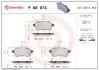 Klocki ham. ty RENAULT CAPTUR II (HF_) 01/20-> / RENAULT ZOE (BFM_) 06/12-> BREMBO (P68074) изображение 1