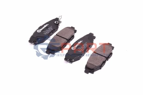 Колодки гальмівні (задні) Subaru Forester/Impreza 08-/Legacy 03-14/Outback 03-/Toyota GT 12- BREMBO P78020 Купити в Україні
