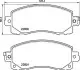 Тормозные колодки дисковые BREMBO (P78 028) изображение 1