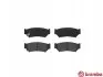 Тормозные колодки, дисковый тормоз.) BREMBO (P79008) изображение 1