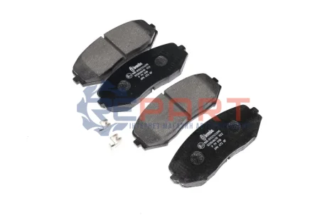 Колодки гальмівні (передні) Suzuki Grand Vitara 4x4 05- BREMBO P79018 Купити в Україні