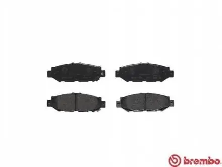 Комплект гальмівних колодок задн, LEXUS GS, SC TOYOTA CHASER, CRESTA V, CROWN, MARK II VIII, SUPRA 2.0-4.0 08.91-07.02 BREMBO P83038