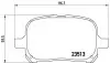 Комплект гальмівних колодок передн, LEXUS ES, RX TOYOTA CAMRY, HARRIER, NADIA, PREVIA II, SOLARA 2.0-3.0 08.96-11.08 BREMBO (P83040) зображення 1