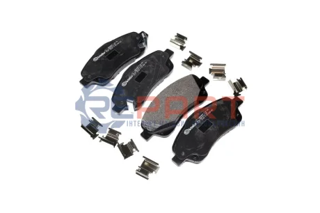 Комплект гальмівних колодок передн, TOYOTA AVENSIS, COROLLA VERSO 1.6-2.4 10.00-03.09 BREMBO P83046