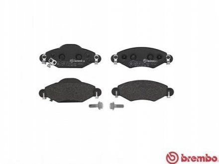 Тормозные колодки, дисковый тормоз.) BREMBO P83053 (фото 1)