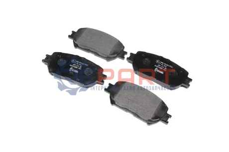Комплект гальмівних колодок передн, LEXUS ES TOYOTA CAMRY, CROWN, ISIS, LAND CRUISER PRADO, MARK X I, WISH 1.8-4.0 08.01-08.14 BREMBO P83062 Купити в Україні
