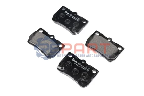 Фото Колодки гальмівні (задні) Lexus GS/IS II/IS C 05- (замінено на 0986494891) BREMBO (P83073) зображення 1