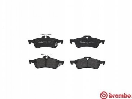 Тормозные колодки, дисковый тормоз.) BREMBO P83087 (фото 1)