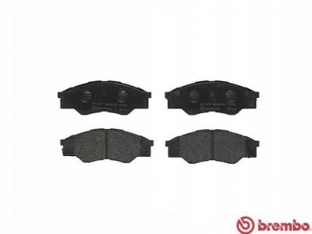 Тормозные колодки, дисковый тормоз.) BREMBO P83096 (фото 1)