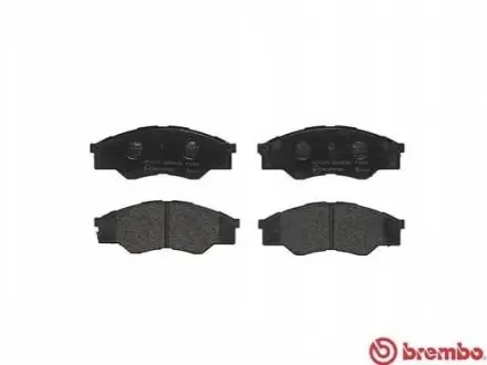 Комплект гальмівних колодок передн, TOYOTA HILUX VII 2.5D/3.0D 11.04 BREMBO P83096