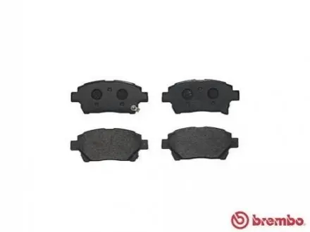 Комплект гальмівних колодок передн, TOYOTA IQ, YARIS, YARIS VERSO ASTON MARTIN CYGNET 1.0-1.4D 08.99-12.15 BREMBO P83097