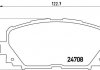 Гальмівні колодки дискові BREMBO P83 101 (фото 1)