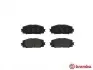 Тормозные колодки дисковые BREMBO (P83106) изображение 1