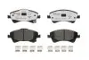 Комплект гальмівних колодок передн, TOYOTA AURIS, AVENSIS, COROLLA, VERSO 1.33-2.2D 10.06-10.18 BREMBO (P83109X) зображення 2