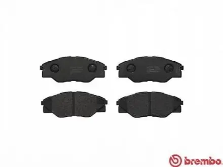 Комплект гальмівних колодок передн, TOYOTA HILUX VII 2.5D/3.0D 02.05 BREMBO P83137