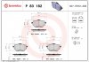 Гальмівні колодки BREMBO P83182 (фото 1)