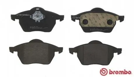 Тормозные колодки, дисковый тормоз.) BREMBO P85036