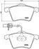 Тормозные колодки, дисковый тормоз.) BREMBO (P85052) изображение 1