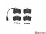 Тормозные колодки, дисковый тормоз.) BREMBO (P85058) изображение 1