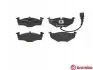 Тормозные колодки, дисковый тормоз.) BREMBO (P85071) изображение 1
