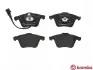 Фото Комплект гальмівних колодок передн, AUDI A3 SEAT LEON SKODA SUPERB II VW CC B7, EOS, GOLF V, GOLF VI, PASSAT B6 1.4ALK-3.6 07.03-12.16 BREMBO (P85079) зображення 1