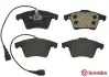 Комплект гальмівних колодок передн, VW TOUAREG 2.5D/3.0D/3.2 01.03-05.10 BREMBO (P85 090) зображення 1