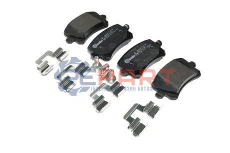 Колодки гальмівні (задні) Audi A6/VW Passat/CC 1.8TSI/2.0TDI 05- BREMBO P85109 Купити в Україні