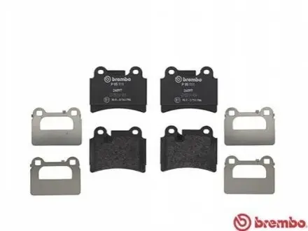 Комплект гальмівних колодок задн, VW TOUAREG 2.5D-6.0 10.02-03.18 BREMBO P85111