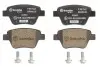 Тормозные колодки, тюнинг BREMBO (P85114X) изображение 1
