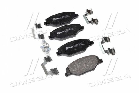 Тормозные колодки дисковые BREMBO P85121