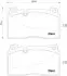 Колодки гальмівні (передні) Audi A6/A7 10-18/Q5 08-17/Porsche Macan 14- P85 123