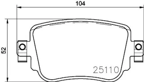 Комплект гальмівних колодок задн, AUDI A1, A1 ALLSTREET, A1 CITY CARVER, Q3 SEAT ALHAMBRA, LEON, LEON SC, LEON ST SKODA OCTAVIA III, OCTAVIA IV VW CADDY ALLTRACK IV 1.0-Electric 05.10 BREMBO P85140 Купити в Україні